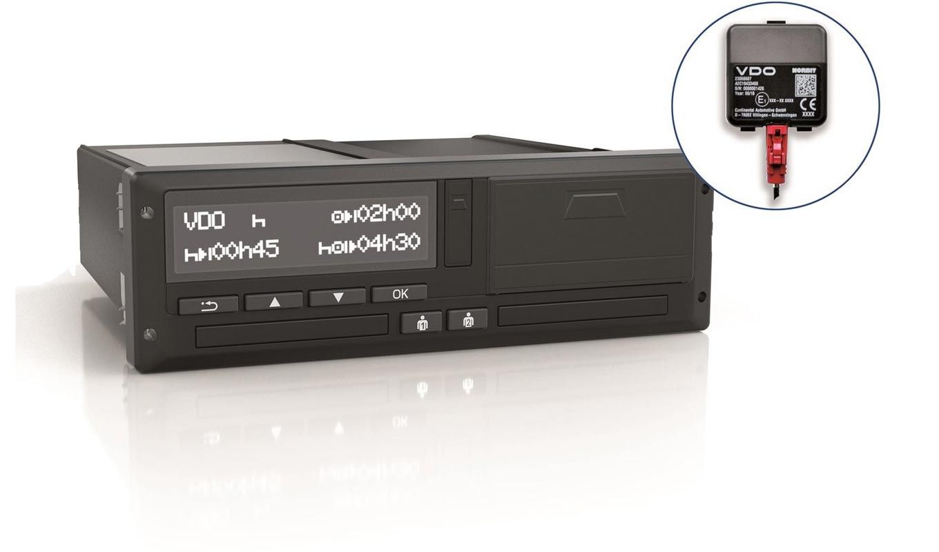 Installationde chronotachygraphe dtco 40 pour camion